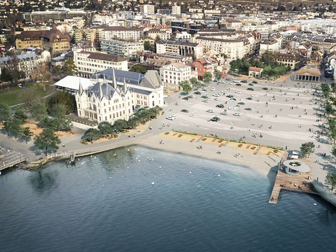 Un nouveau visage pour la place du Marché de Vevey (VD)
