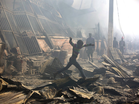 Deuxième incendie de marché dans la capitale haïtienne