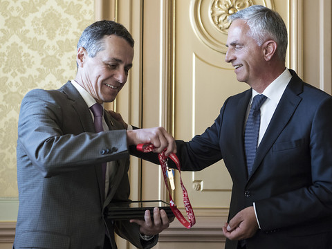 Bilan mitigé de la politique extérieure suisse 2017
