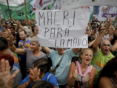 Mobilisation d'ampleur contre le gouvernement en Argentine