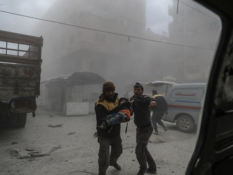Sixième jour de raids sur la Ghouta orientale avant un vote à l'ONU