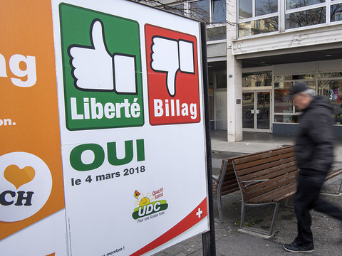 Le suivi en continu de la votation sur 