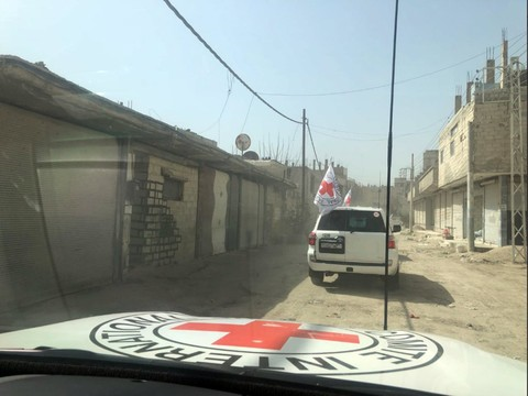 Un convoi humanitaire est entré dans la Ghouta orientale
