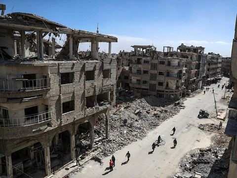 Ghouta: l'armée russe dit avoir évacué une cinquantaine de civils syriens