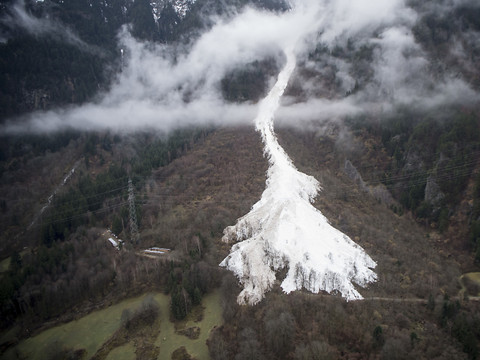 UNIGE: lien direct entre le réchauffement et le risque d'avalanches