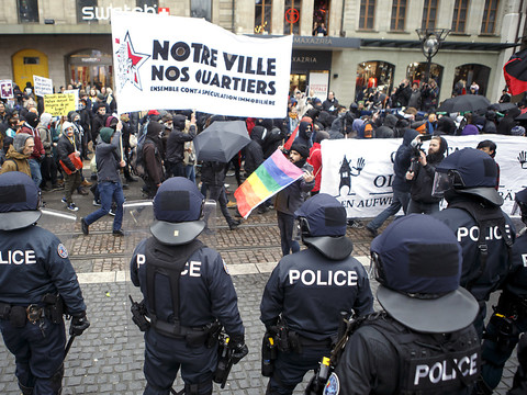Genève: 2000 personnes dans les rues pour une ville pour tous