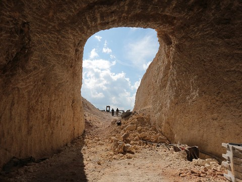 Un site chrétien inscrit à l'Unesco endommagé par des raids turcs