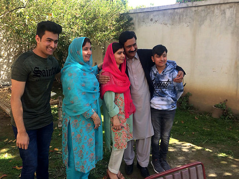 Malala de retour à Swat, cinq ans après un attentat