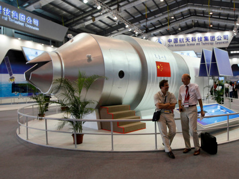 La station spatiale chinoise entre dans l'atmosphère et se consume