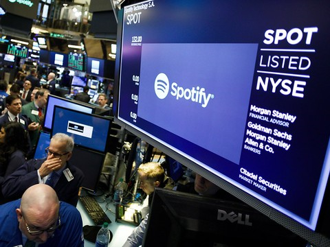 Spotify valorisée à 29,5 milliards de dollars
