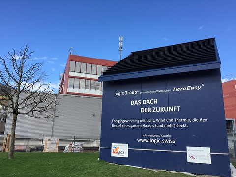 Des tuiles révolutionnaires présentées à Horw (LU)