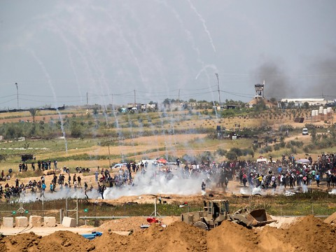 Heurts à la frontière Gaza-Israël: au moins cinq Palestiniens tués