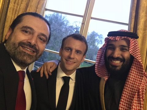 Le prince héritier saoudien et Macron affichent leur proximité
