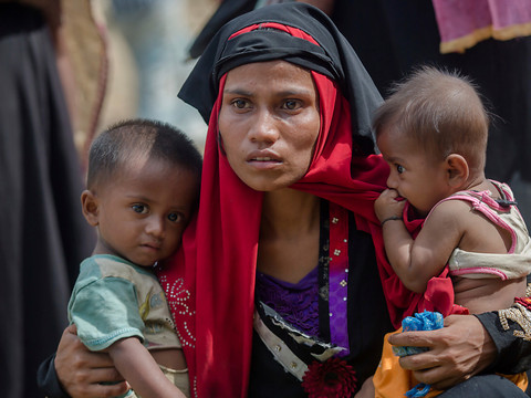 Malnutrition et anémie très élevées chez les enfants Rohingya