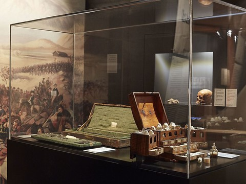 La traversée des Alpes du général Souvorov au musée à Schwyz