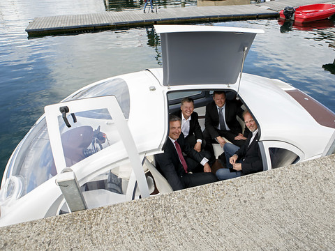 La série d'essais des SeaBubbles sur le Léman commence mal