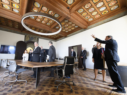 Succès samedi pour la visite du Château Saint-Maire à Lausanne