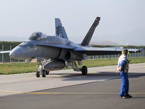1er cours de répète à Payerne (VD) pour aviation 14