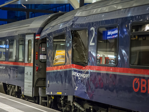 Train venant de Zurich accidenté en gare de Salzbourg: des blessés