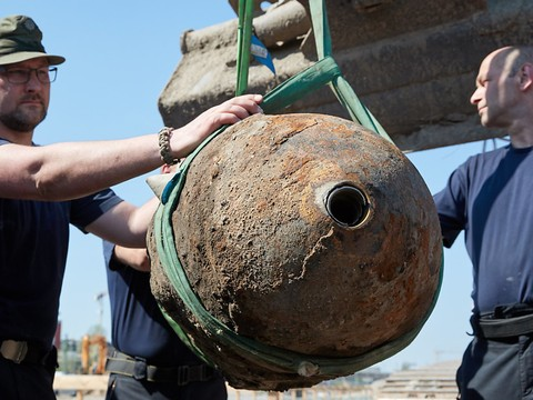 Bombe de la Seconde guerre mondiale désamorcée en plein Berlin