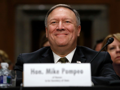 Mike Pompeo confirmé comme secrétaire d'Etat par le Sénat américain