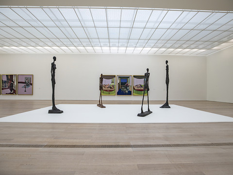 Francis Bacon et Alberto Giacometti à la Fondation Beyeler à Riehen