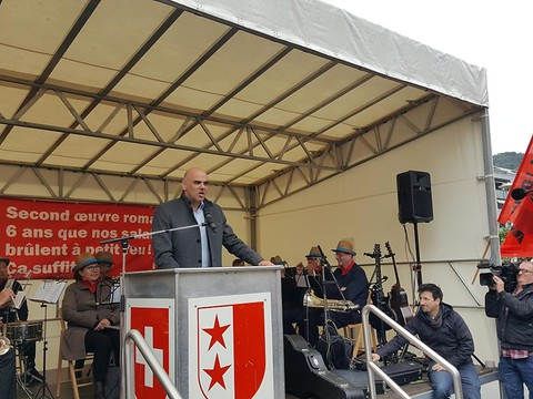 Alain Berset voit l'inégalité salariale comme un scandale