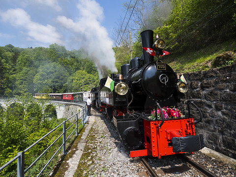 Vaud: le chemin de fer-musée Blonay-Chamby fête ses 50 ans