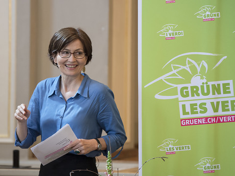 Regula Rytz réélue à la présidence des Verts