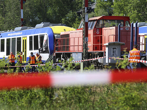 Un aiguilleur arrêté après un accident de trains en Bavière