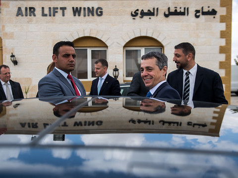 Ambassade suisse intégrée inaugurée à Amman par Ignazio Cassis