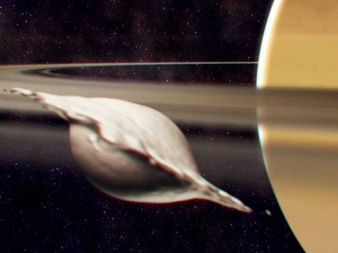 La forme de ravioli des lunes de Saturne expliquée