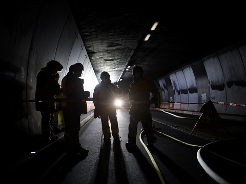 Le tunnel du San Bernardino rouvre jeudi matin