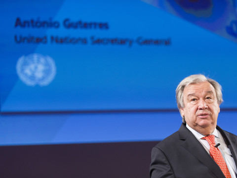 Guterres en guerre pour le désarmement malgré l'annonce de Trump