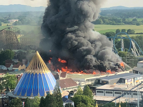 Sept blessés dans un incendie à Europa-Park, rouvert dimanche