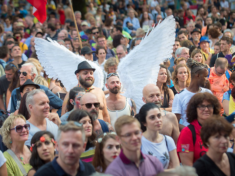Nombreux Romands à la première Pride de Suisse italienne