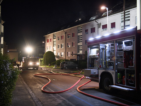 Plus de 50 personnes dorment ailleurs après un incendie à Berne