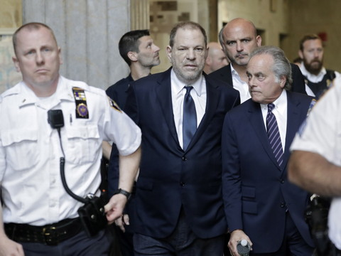 L'ex-producteur Harvey Weinstein plaide non coupable