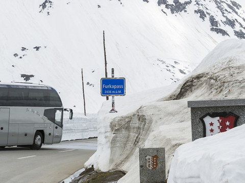 Réouverture du col de la Furka vendredi matin
