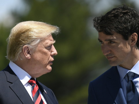 Le président américain Trump provoque ses alliés du G7 au Canada
