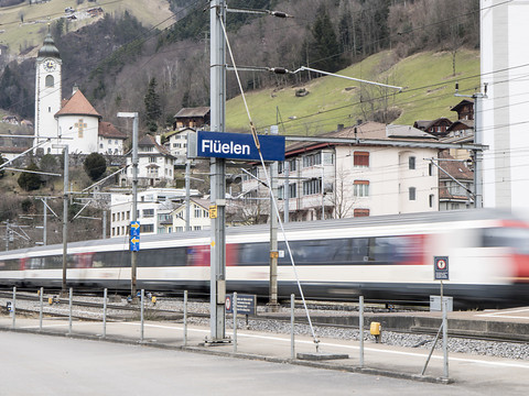 Ligne du Gothard fermée pendant douze heures à cause d'un accident