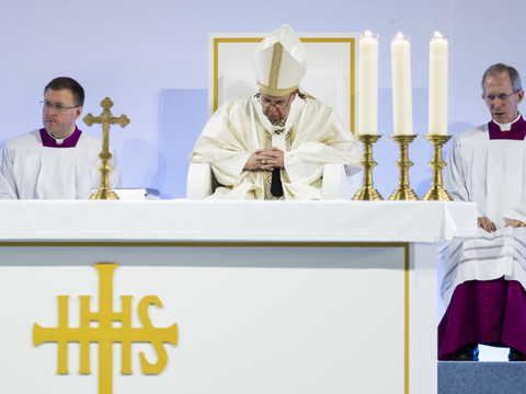 Le pape ancre à Genève l'unité des chrétiens à 