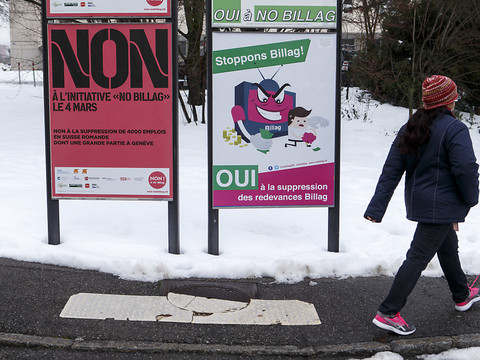 Swissinfo épinglé pour une de ses contributions sur No Billag