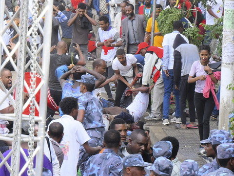 Explosion lors d'un rassemblement de soutien au Premier ministre en Ethiopie