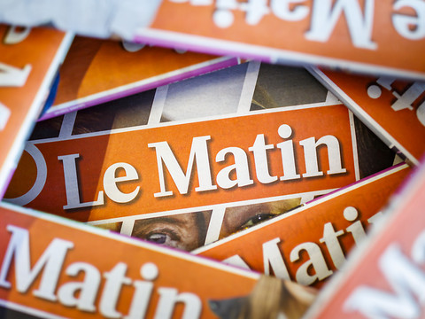 Tamedia balaie les projets alternatifs à la fin du Matin papier