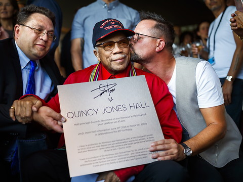 Coup d'envoi du Montreux Jazz Festival et hommage à Quincy Jones