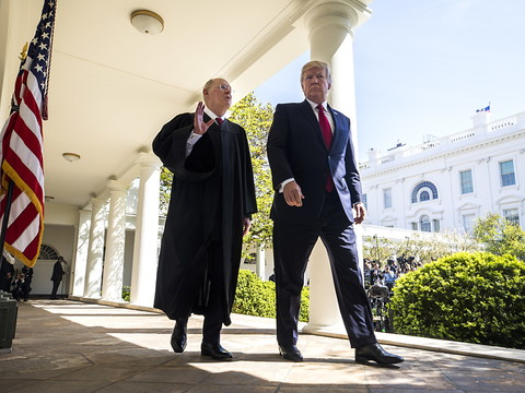 Trump veut aller vite pour remplacer Kennedy à la cour suprême