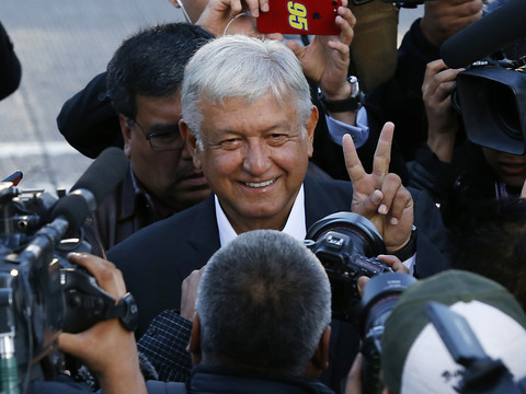 Election présidentielle mexicaine: le candidat de gauche favori