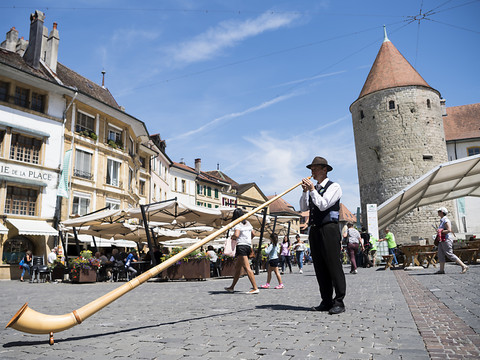 Succès pour la grande fête du yodel à Yverdon (VD)
