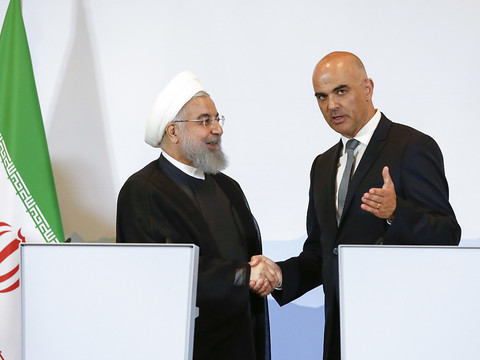 Alain Berset à l'Iran: 
